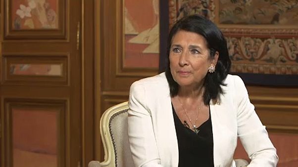 La presidenta de Georgia Zurabishvili ve una oportunidad en el Brexit La presidenta de Georgia Zurabishvili ve una oportunidad en el Brexit