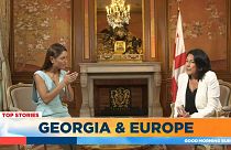 Georgia wants to be a part of Europe, says president