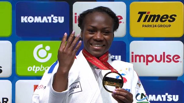 Clarisse Agbegnenou, championne 4 étoiles Clarisse Agbegnenou, championne 4 étoiles