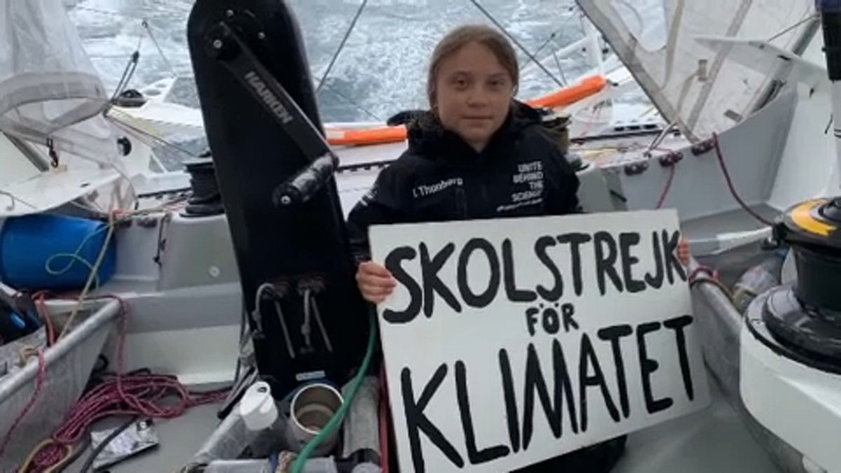 Greta Thunberg insta a "cesar la guerra contra la naturaleza" en Nueva York 