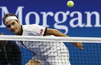 لاعب التنس السويسري روجر فيدرر