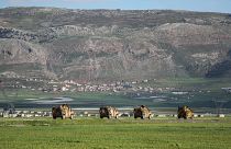 نیروهای نظامی ترکیه در مرز سوریه