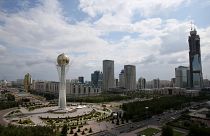 Downtown Nur-Sultan, Kazakhstan