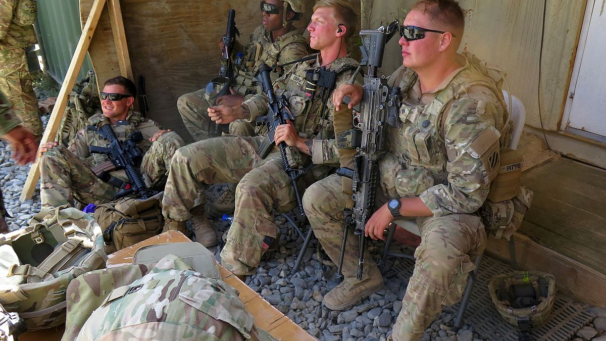 Afganistan'daki Amerikan askerleri 