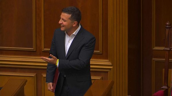Kiew: Erste Sitzung der Obersten Rada Kiew: Erste Sitzung der Obersten Rada