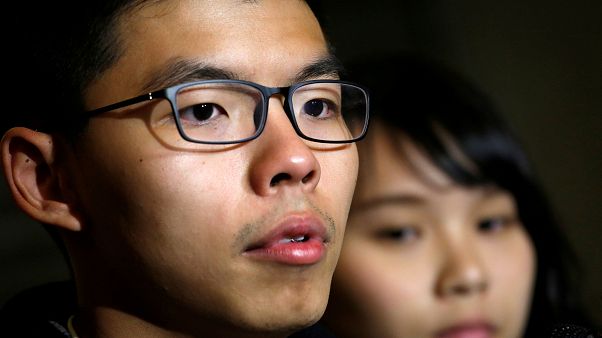 Hong Kong : le pouvoir veut intimider Wong et Chow, figures de la révolte Hong Kong : le pouvoir veut intimider Wong et Chow, figures de la révolte