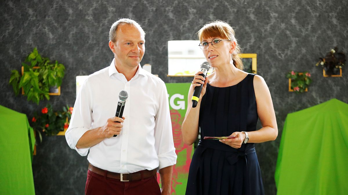 Wolfram Günther und Katja Meier, das Grünen-Duo in Sachsen