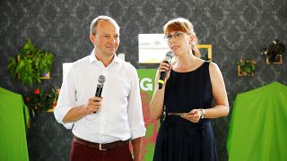 Wolfram Günther und Katja Meier, das Grünen-Duo in Sachsen