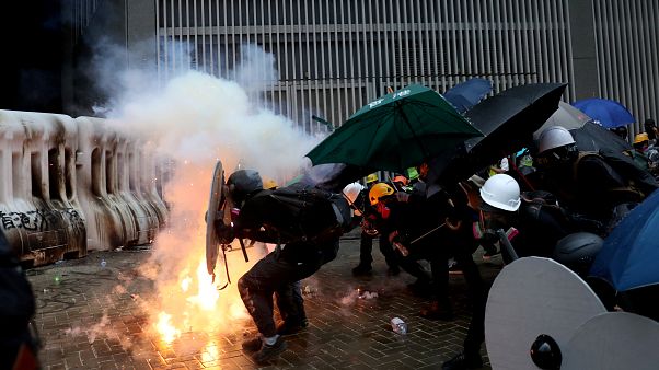 Напряжённая ситуация в Гонконге Напряжённая ситуация в Гонконге