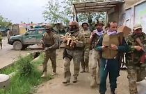 حمله نیروهای طالبان به شهر قندوز همزمان با از سرگیری مذاکرات صلح دوحه