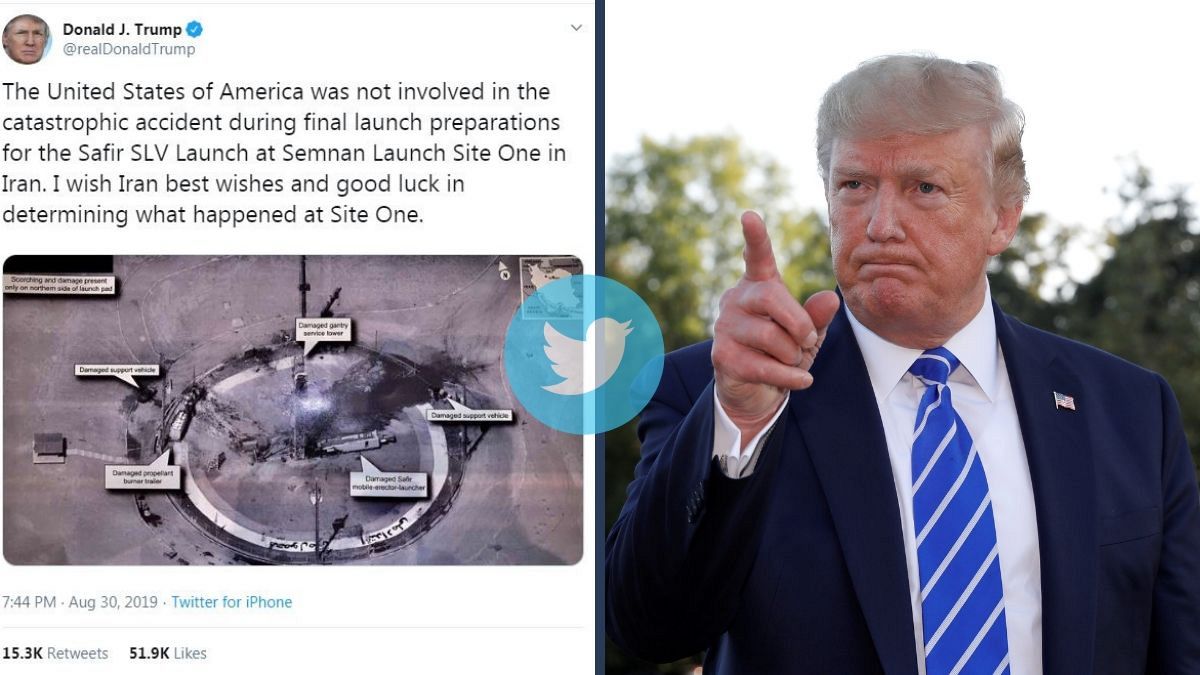 آیا ترامپ اسرار «جاسوسی» آمریکا را با عکس پایگاه فضایی ایران افشا کرد؟