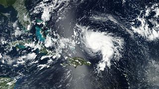 Hurricane Dorian hits Bahamas as second-strongest Atlantic storm on record