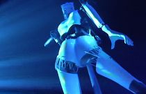 Robots take up pole dancing at French night club