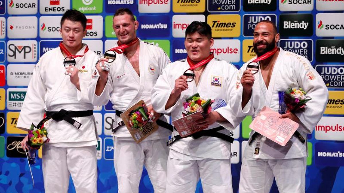 Czech Olympian Lukas Krpalek gains heavyweight gold at the Judo World Championships