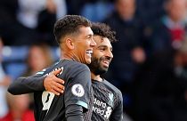 روبرتو فيرمينو و زميله محمد صلاح