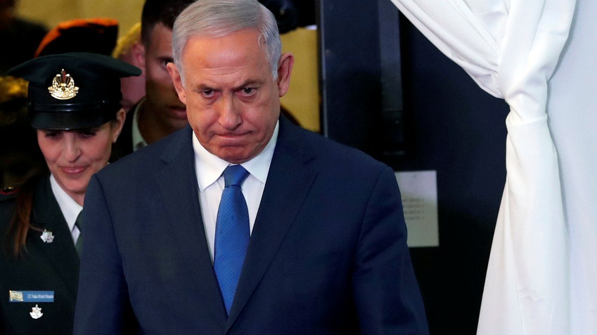 رئيس الوزراء الإسرائيلي بنيامين نتيناهو 