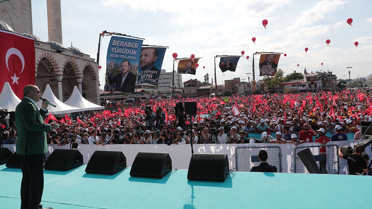 Türkiye Cumhurbaşkanı Recep Tayyip Erdoğan, ( Cumhurbaşkanlığı / Murat Çetinmühürdar - Anadolu Ajansı )