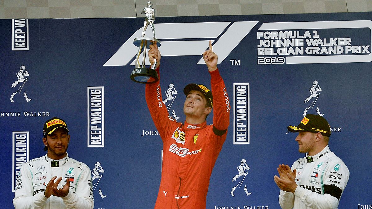 Spa: prima vittoria in F1 per Leclerc. La dedica all'amico Hubert