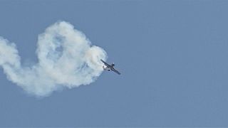 Stunt planes fill skies over Chateauroux in World Aerobatic Championships