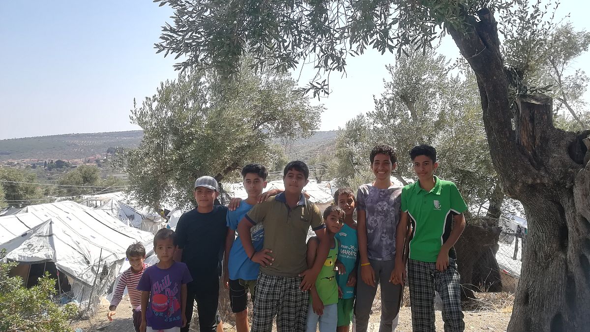 Le camp de Moria sur l'île de Lesbos est en urgence sanitaire