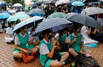 Az általános sztrájk nem jött össze Hongkongban, de gimnazisták is csatlakoztak a tüntetőkhöz