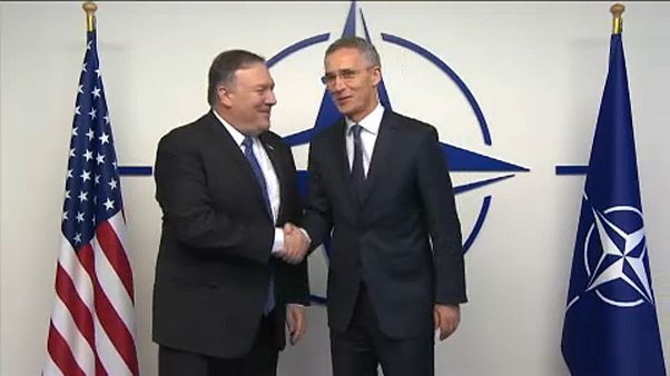 Mike Pompeo de gira en Bruselas Mike Pompeo de gira en Bruselas