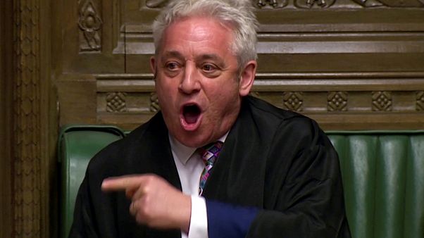Avam Kamarası Başkanı John Bercow Avam Kamarası Başkanı John Bercow
