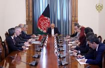 Afganistan Cumhurbaşkanı Eşref Gani, ABD'nin Afganistan Özel Temsilcisi Zalmay Halilzad'ı kabul etti