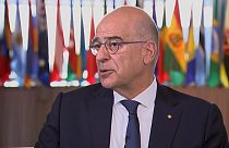 Yunan Dışişleri Bakanı'ndan Erdoğan'ın fotoğrafına tepki: Sınırları uluslararası hukuk belirler