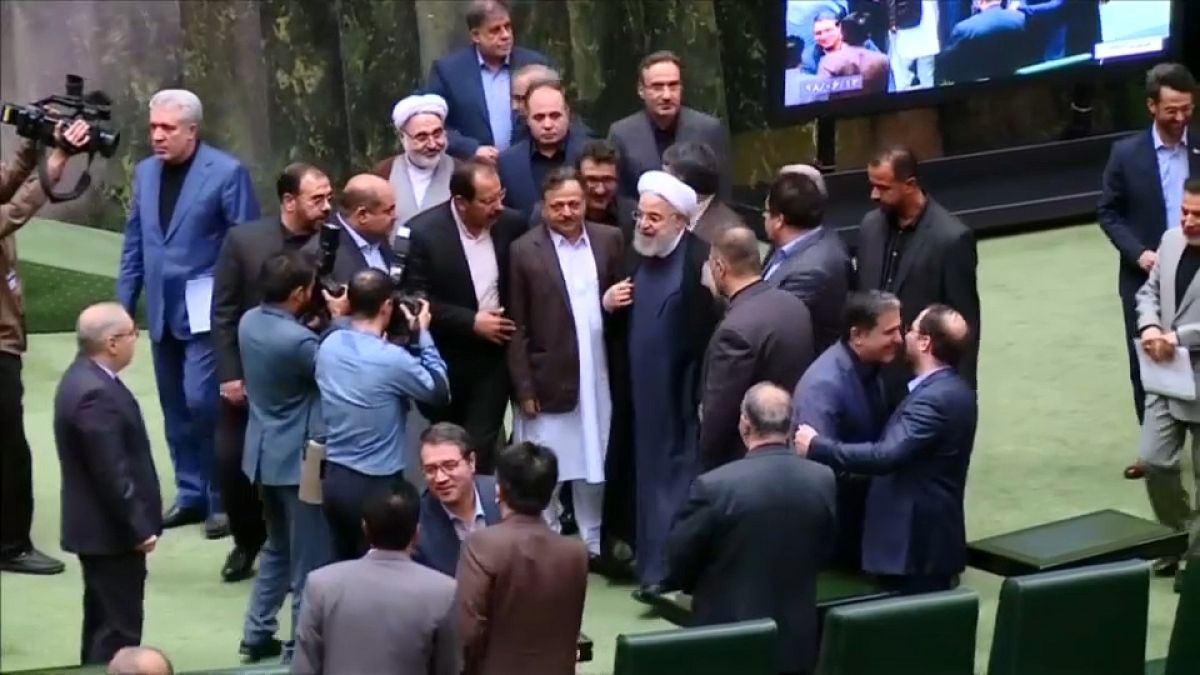 Parlamentsrede: Ruhani verstärkt Druck auf EU