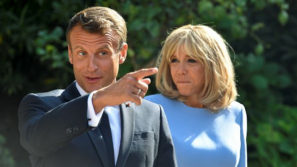 Fransa Cumhurbaşkanı Emmanuel Macron - First Lady Brigitte Macron Fransa Cumhurbaşkanı Emmanuel Macron - First Lady Brigitte Macron