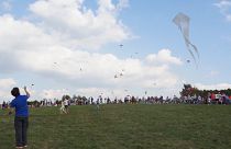 A Moscou, un festival de cerf-volants
