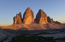 Sonnenuntergang mit Blick auf die Drei Zinnen - Andrea Schieber - flickr