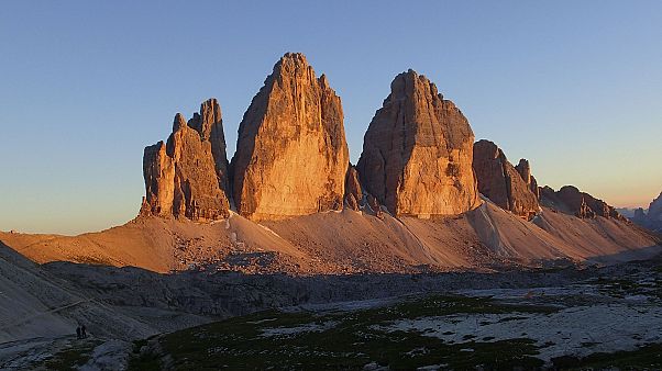 Sonnenuntergang mit Blick auf die Drei Zinnen - Andrea Schieber - flickr Sonnenuntergang mit Blick auf die Drei Zinnen - Andrea Schieber - flickr