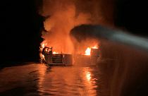 آتش گرفتن قایق غواصی در سواحل کالیفرنیا ۳۴ کشته برجای گذاشت