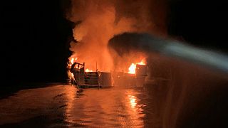 آتش گرفتن قایق غواصی در سواحل کالیفرنیا ۳۴ کشته برجای گذاشت