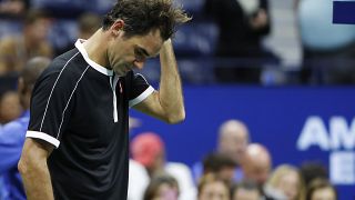 Federer cae en el US Open