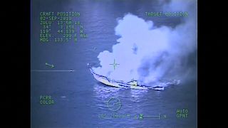 Bίντεο από το φλεγόμενο σκάφος στην Καλιφόρνια