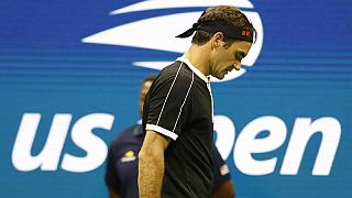 La delusione di Roger Federer.