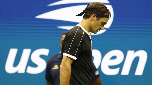 La delusione di Roger Federer. La delusione di Roger Federer.