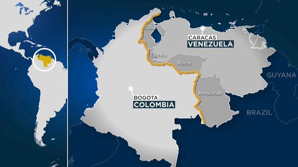 Alerta na fronteira Venezuela-Colômbia Alerta na fronteira Venezuela-Colômbia