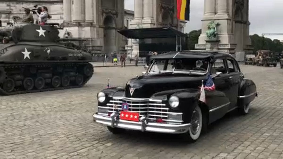 Bruselas celebra su liberación de los nazis hace 75 años 