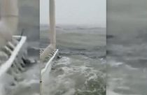 A freeport reptér víz alatt