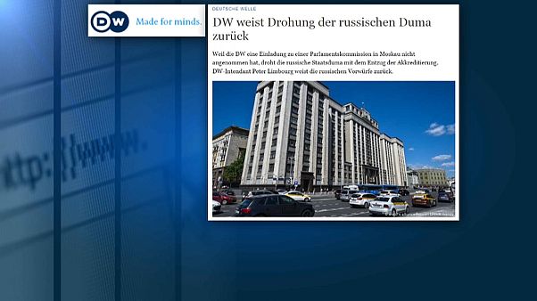 Deutsche Welle лишится аккредитации в России? Deutsche Welle лишится аккредитации в России?