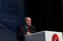 Cumhurbaşkanı Recep Tayyip Erdoğan, Sivas'ta Orta Anadolu Ekonomi Forumu'na katılarak burada bir konuşma yaptı