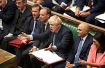 رئيس الوزراء البريطاني في البرلمان اليوم