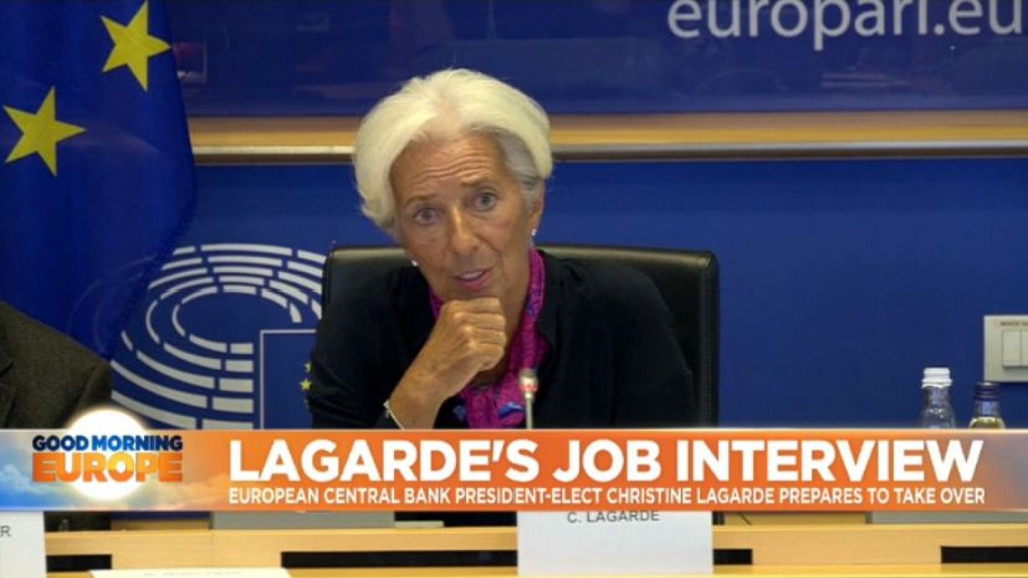 Lagarde Grilled By Politicians Over Her New European Central Bank