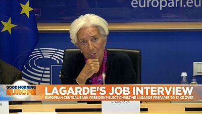 Lagarde grilled by politicians over her new European Central Bank nomination