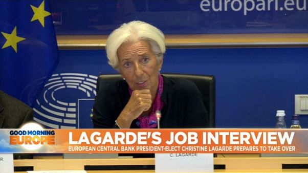 Lagarde grilled by politicians over her new European Central Bank nomination Lagarde grilled by politicians over her new European Central Bank nomination