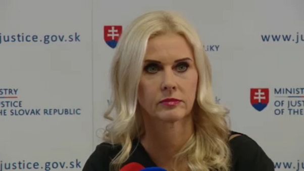 Σλοβακία: Παραιτήθηκε η αναπληρώτρια υπουργός Δικαιοσύνης Σλοβακία: Παραιτήθηκε η αναπληρώτρια υπουργός Δικαιοσύνης